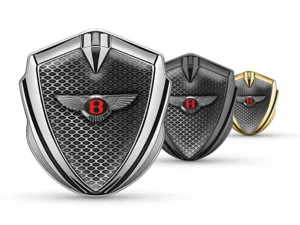 Bentley Emblem Metall Abzeichen Robuster Premium Bau